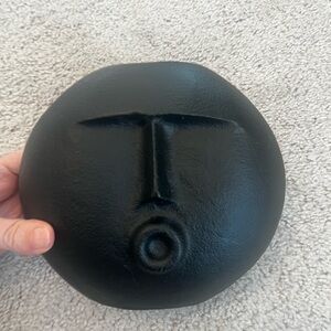 Black vase